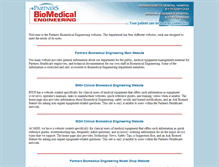 Tablet Screenshot of biomed.partners.org